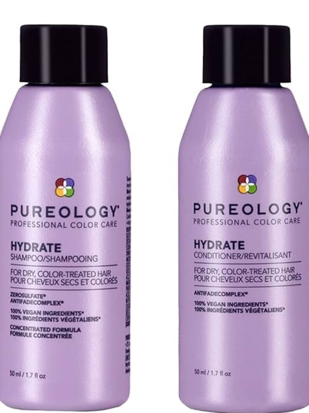 Pureology Hydrate Shampoo & Conditioner Travel Duo